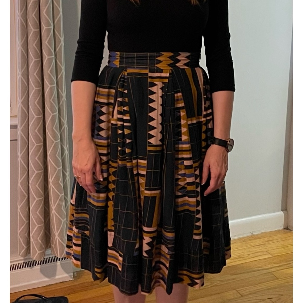 The Odell’s Geometric Pattern A-line Skirt for Anthropologie in XSP - Picture 10 of 10